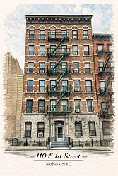 110 East 1st Street in East Village