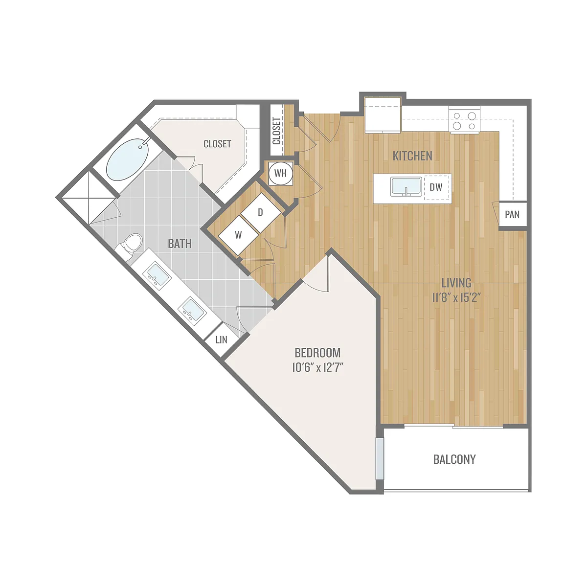 Floor plan A101