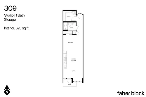 Floor plan 309