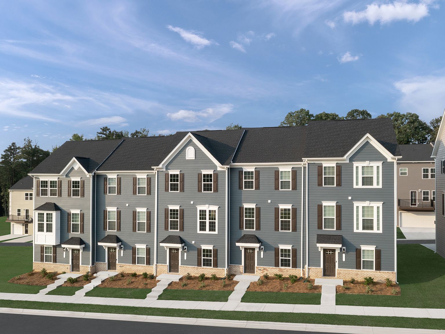 Beethoven Plan, Stone Creek Townhomes, Matthews, NC 28104 Zillow