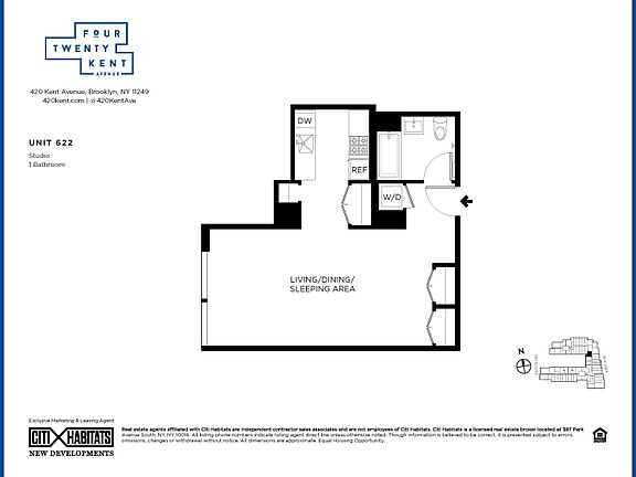 2nd image of 420 Kent Ave APT 622
