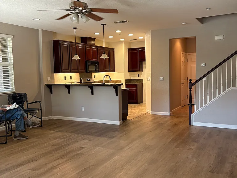 Living room/dining room/kitchen