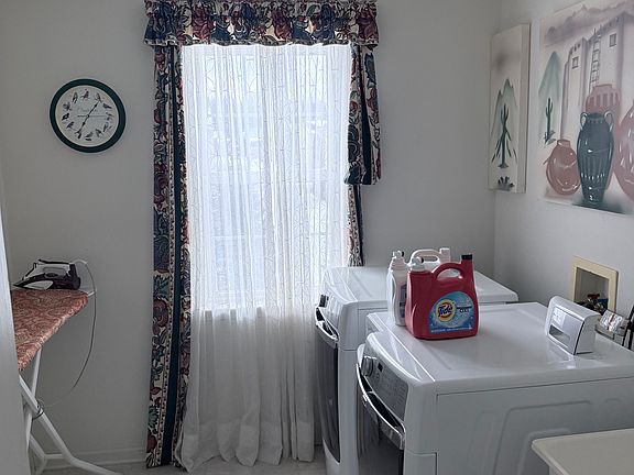 upstairs laundry room