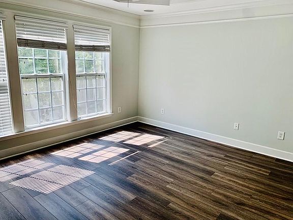 Master bedroom with new floors