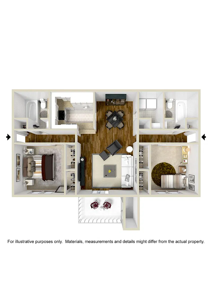 Floor plan The Savannah