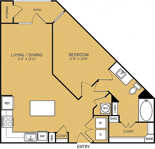 Floor plan Malone