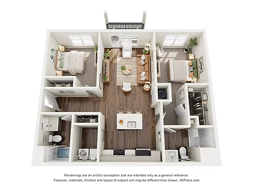 Floor plan The Cardinal