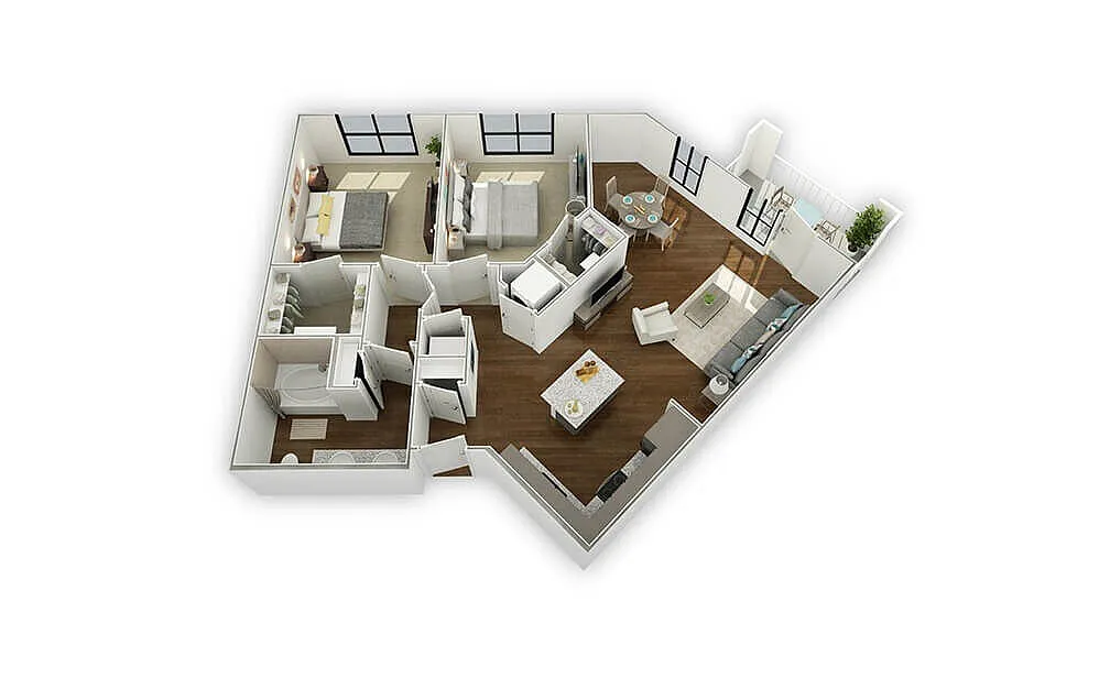 Floor plan The Rutledge