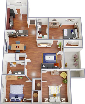 C180 Floorplan: 3 Bedroom, 2 Bathroom C180 Floorplan: 3 Bedroom, 2 Bathroom