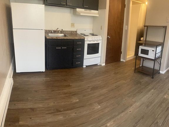 Panoramic shot of living area