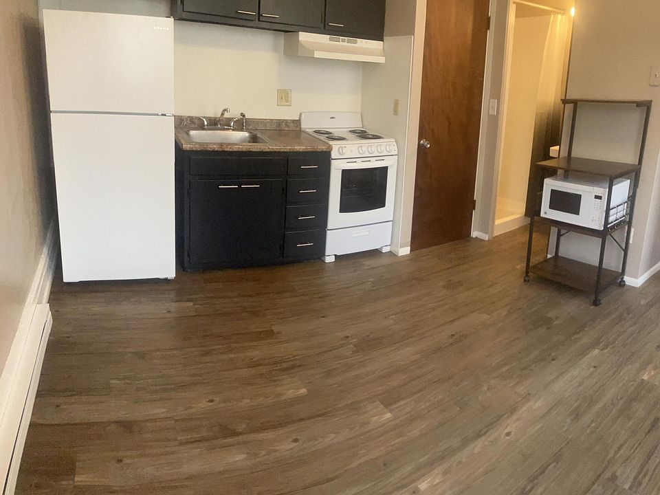 Panoramic shot of living area