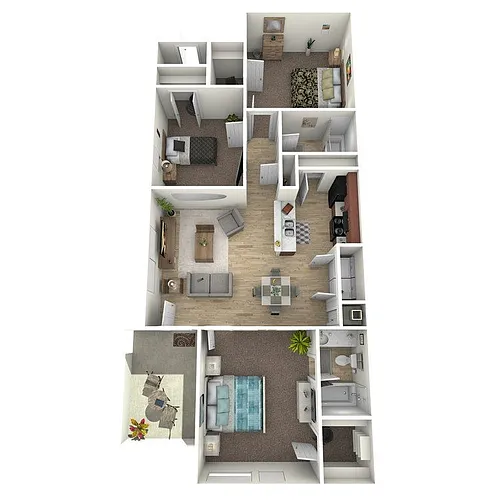 Floor plan 3X2
