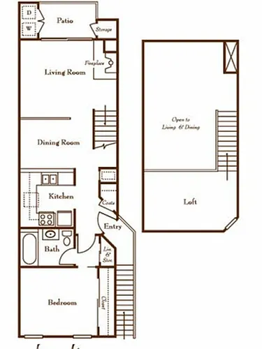 Floor plan The Clipper