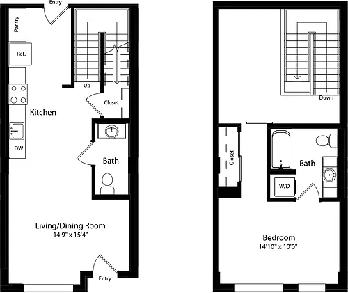Floor plan TH1