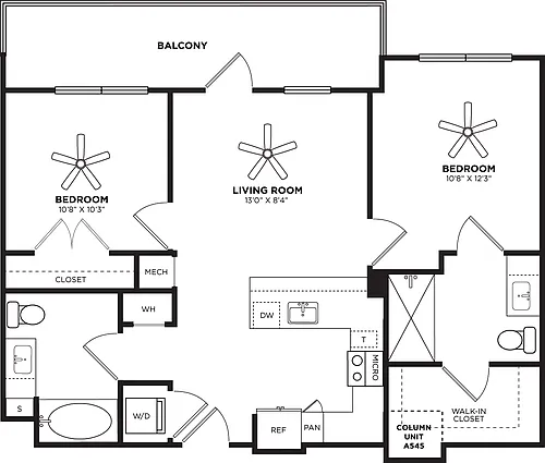 Floor plan B7