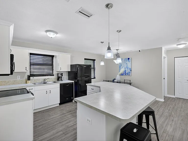 Shared Kitchen & Dining Area ready for members to enjoy a home-cooked meal