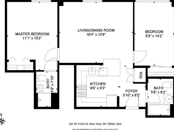 2nd image of 247 W 115th St APT 2B