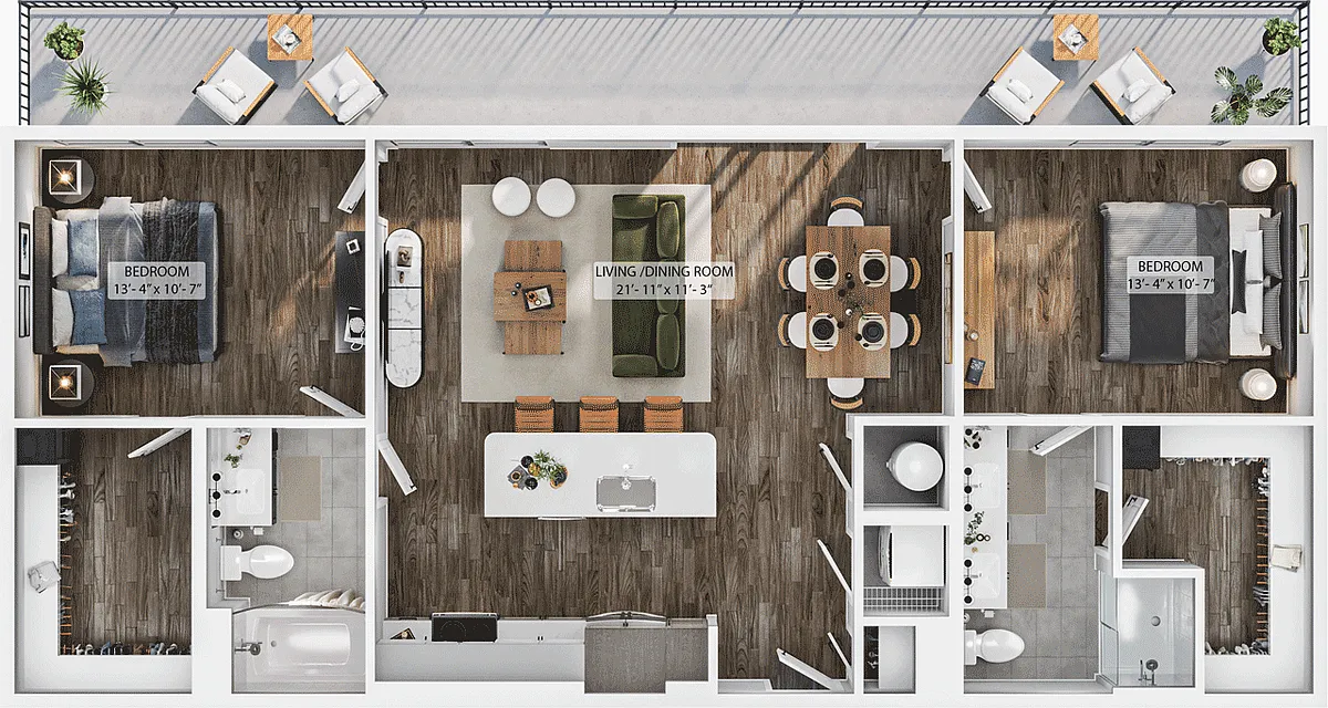 Floor plan B11
