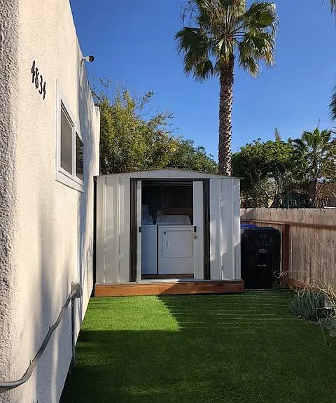 Laundry shed