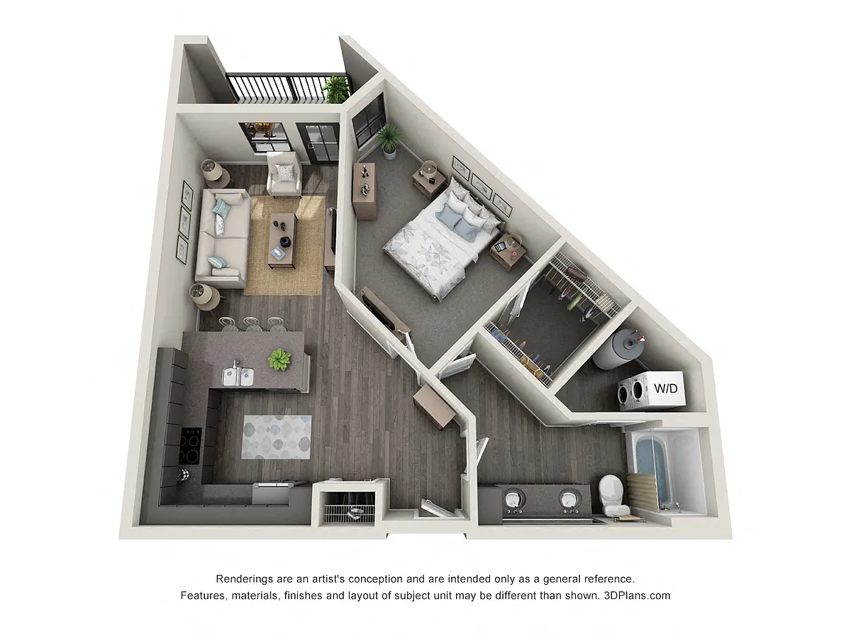 Floor plan 1C