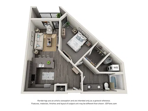 Floor plan 1C