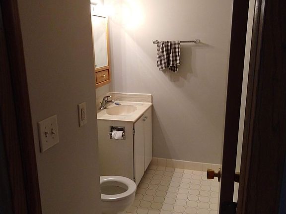 Downstairs half bath.