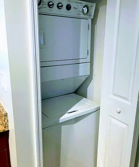 Washer and dryer