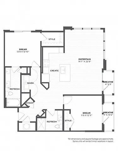 Floor plan B3