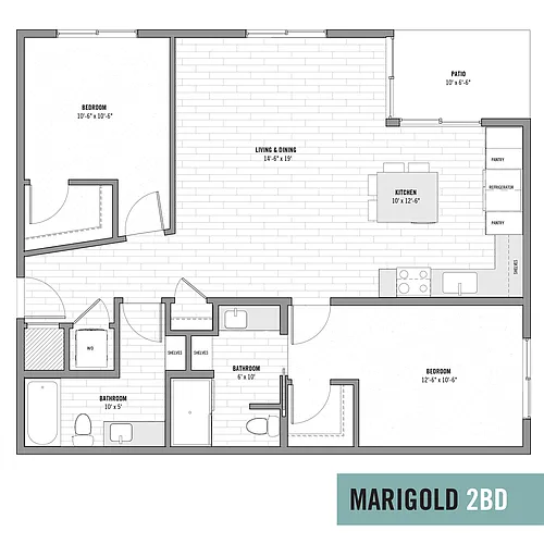 Floor plan Marigold