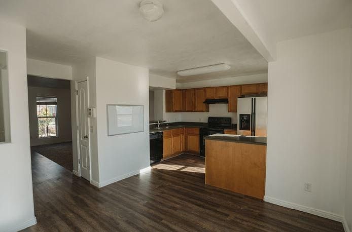 Kitchen and dining area