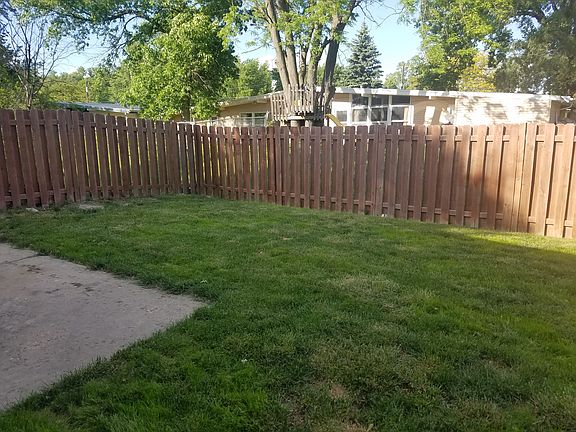 Fenced in yard