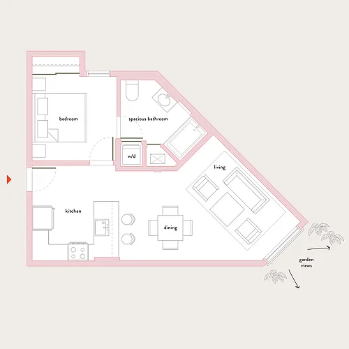 Floor plan 1A10