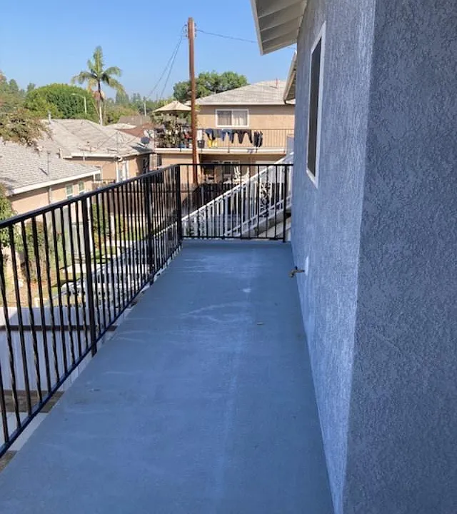 Small deck area gives some space for outside enjoyment.