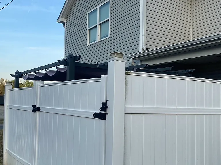 Outside View of the Backyard/6 Ft Privacy Fence (lawncare included)