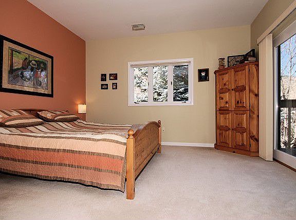 Master Bedroom with Mountain View Balcony