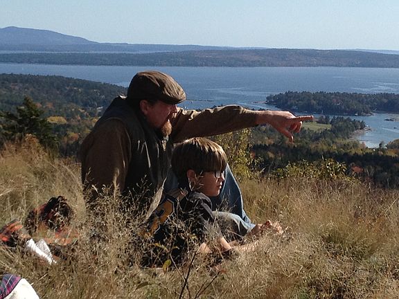 View from top of Blue Hill Mountain