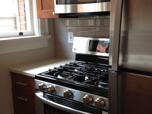 Gas Stove and Microwave