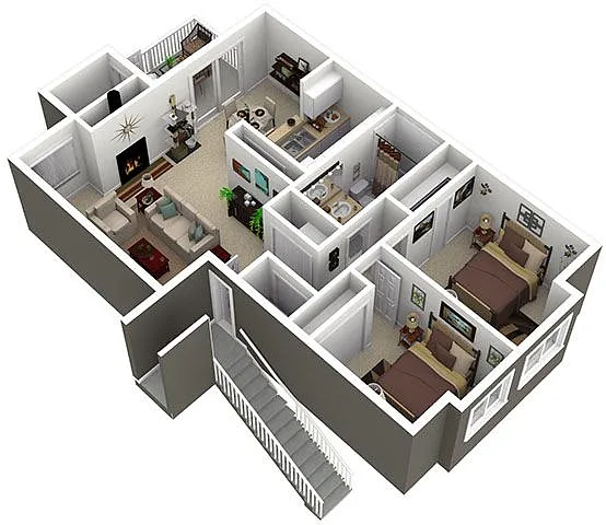 Floor plan The Maple