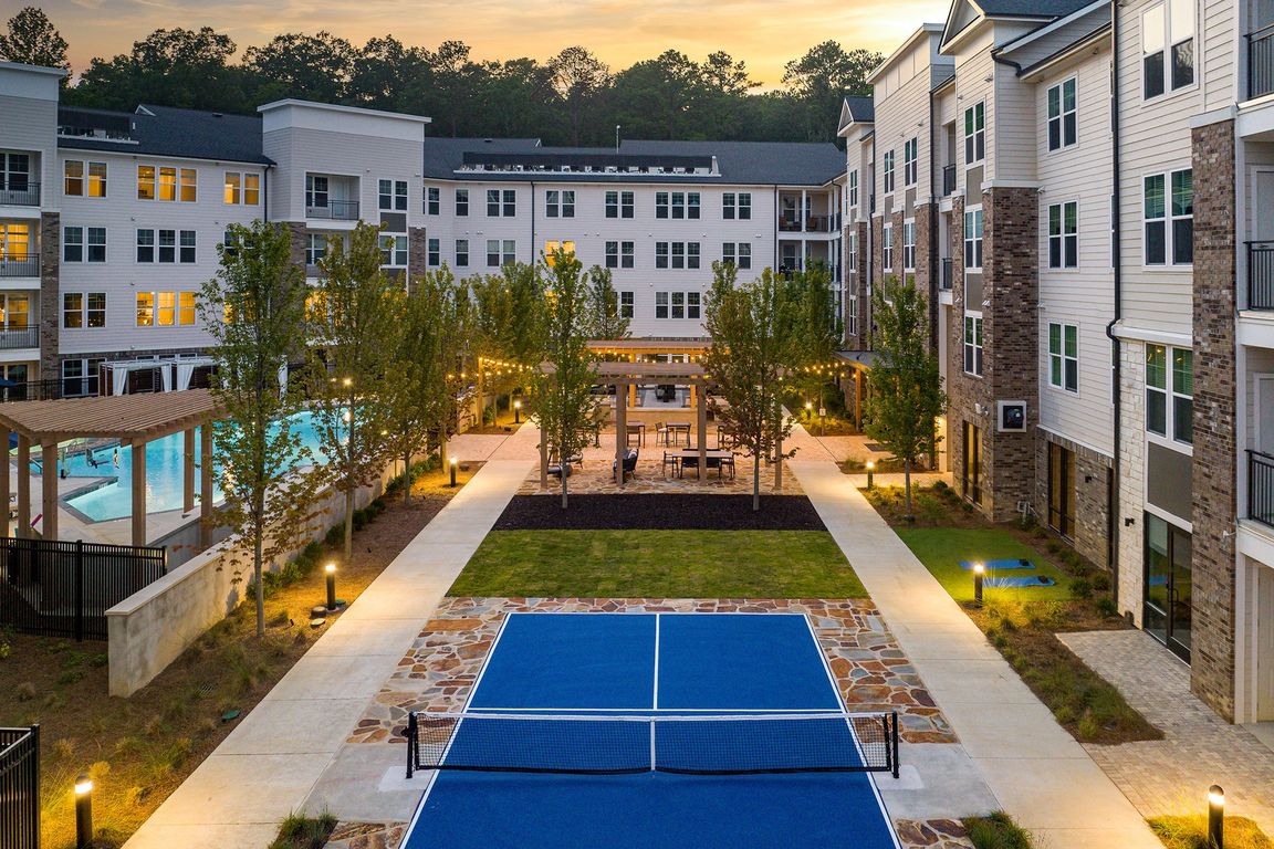 Courtyard and Pickleball