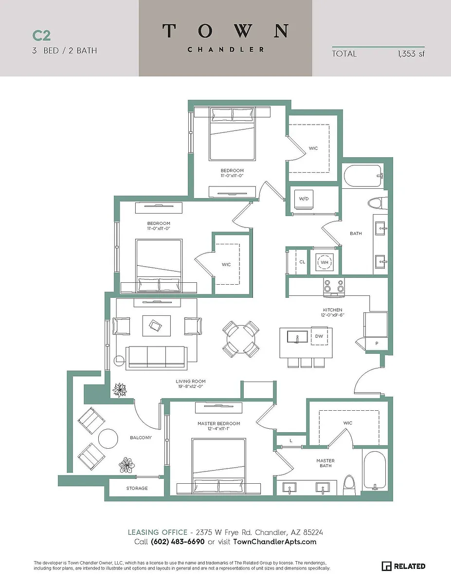 Floor plan C2