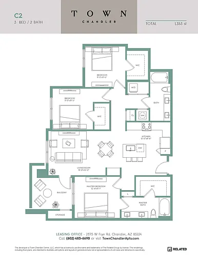 Floor plan C2