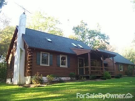 Authentic log home