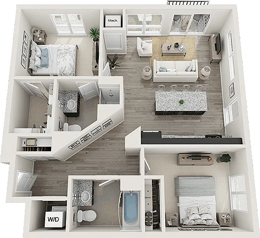Floor plan Plan Q2