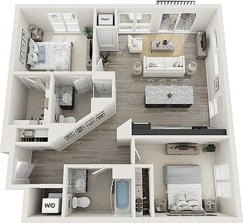 Floor plan Plan Q2
