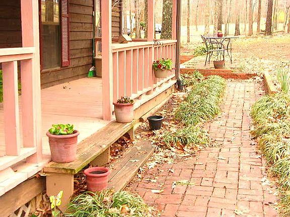 Paved walks