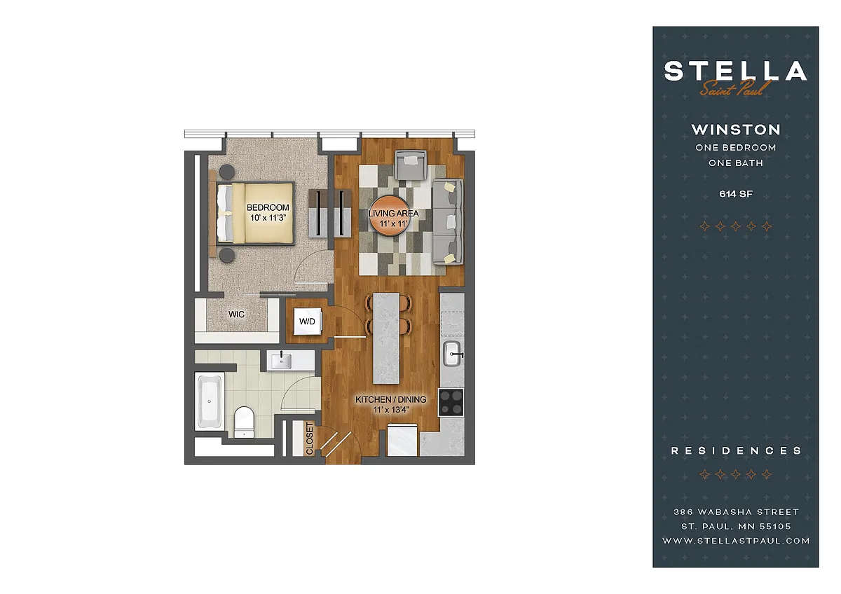 Floor plan Winston
