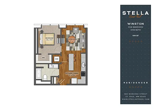 Floor plan Winston