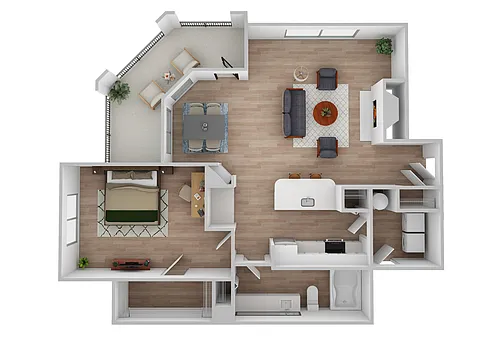 Floor plan Riesling 1