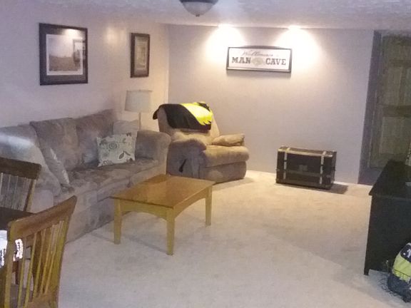Finished basement 