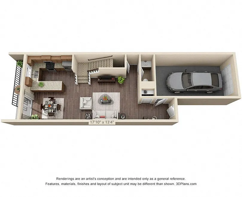 Floor plan B1